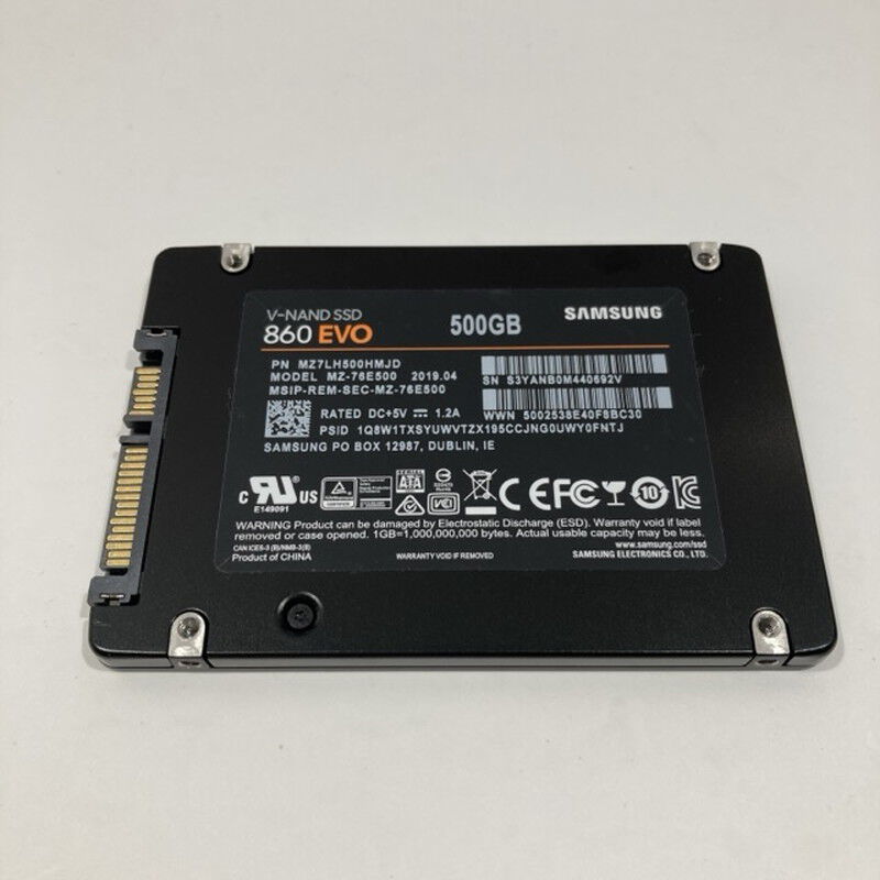 中古 各社 2.5インチ SSD 500GB SATA 135990 ｜ パソコン通販の