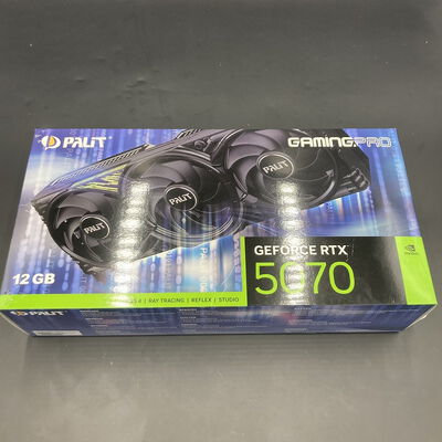 【熊本浜線店】中古  Palit NE75070019K9-GB2050A GamingPro (RTX5070 12G) 176909 