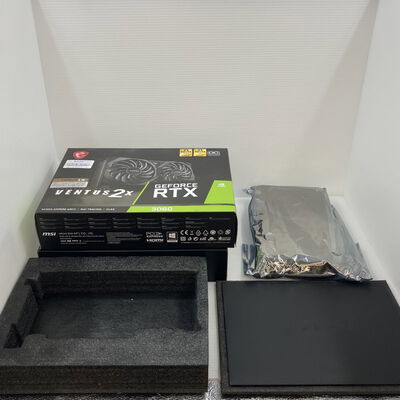 【秋葉原本店】中古  MSI GeForce RTX 3060 VENTUS 2X 12G OC (RTX3060 12GB) 144777 