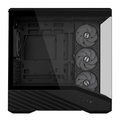 Lian-Li  Vector V100 MINI V100RMIX (MicroATX ガラス ブラック) 