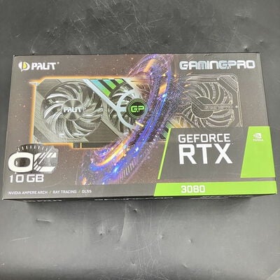 【大須店】中古  Palit GeForce RTX 3080 GamingPro OC NED3080S19IA-132AA (RTX3080 10G) 143516 