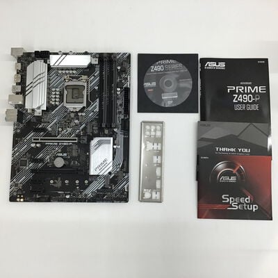 【福山ココローズ店】中古  ASUS PRIME Z490-P (Z490 1200 ATX DDR4) 142595 