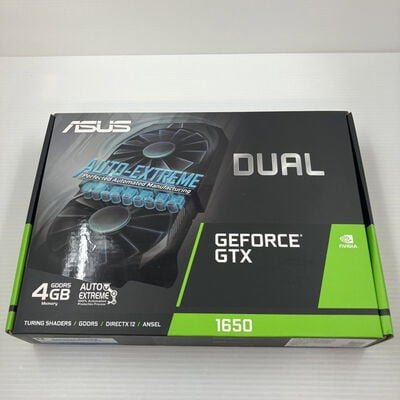 【秋葉原本店】中古  ASUS DUAL-GTX1650-O4G (GTX1650 4G GDR5) 139570 
