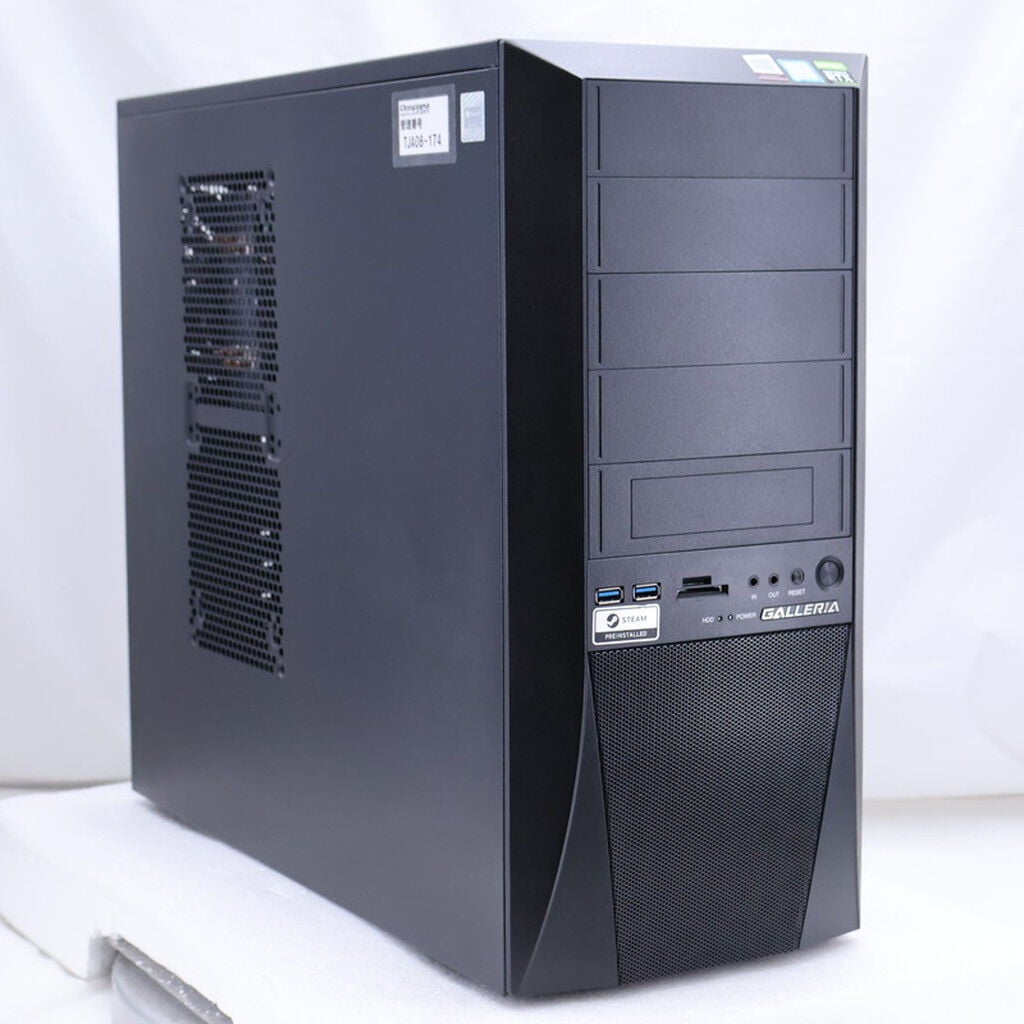 中古 THIRDWAVE GALLERIA KT(Intel Core i7 9700K/16GB DDR4 (PC4