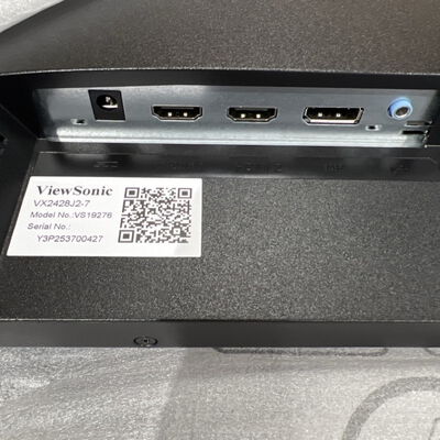 【静岡東瀬名店】中古  Viewsonic VX2428J2-7(フルHD 1920&times;1080 240Hz) 5140001105 