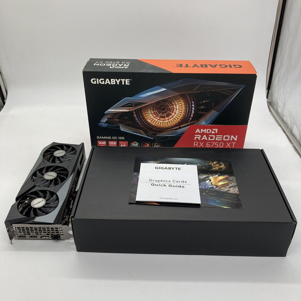 中古 Radeon RX 6750XT GAMING OC 12G 4660001794 （309871