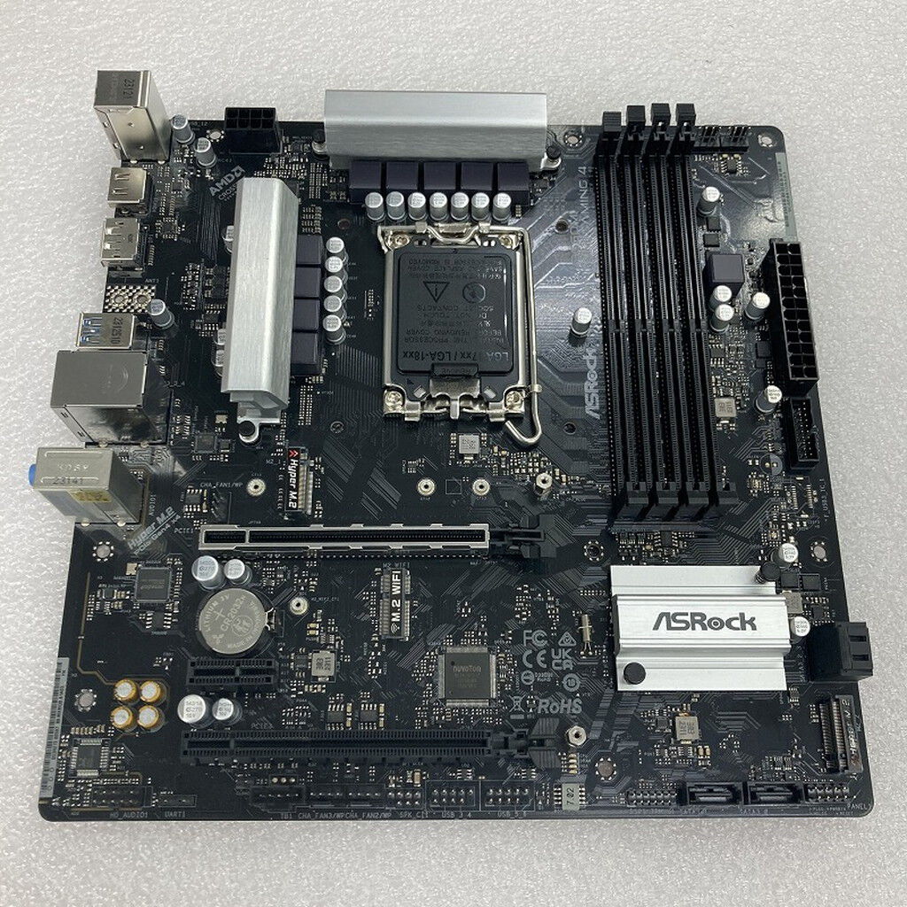 中古 ASRock B660M Phantom Gaming 4 (B660 mATX DDR4) 150359