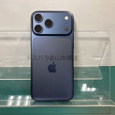 【富山本郷店】中古  Apple iPhone17 Pro Max 2TB ディープブルー 【国内版SIMフリー】 MFYL4J/A 183049 
