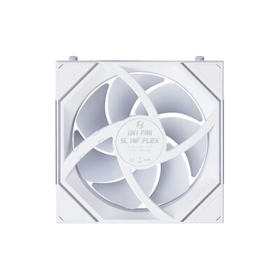 Lian-Li  UNI FAN SL-INF FLEX WT 12SLIN1F3W (120mm ARGB ホワイト 3個パック) 