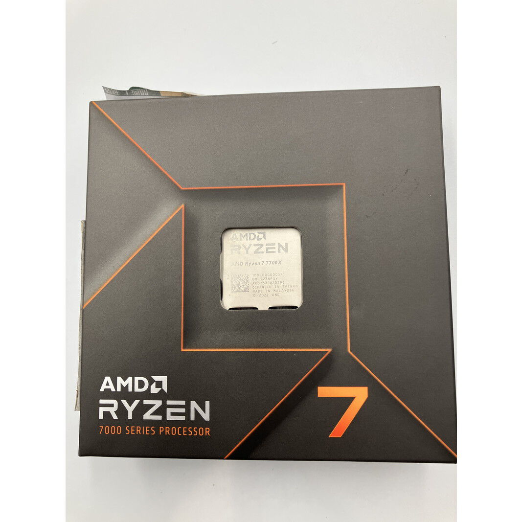 中古 AMD Ryzen 7 7700X (AM5/4.5GHz/40M/C8/T16/105W 152463