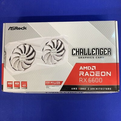【横浜駅前店】中古  ASRock RX6600 CLW 8G(RX 6600 8GB) 3170006465 