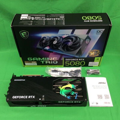 【川崎店】中古  MSI GeForce RTX 5080 16G GAMING TRIO OC(RTX5080 16G) 176529 