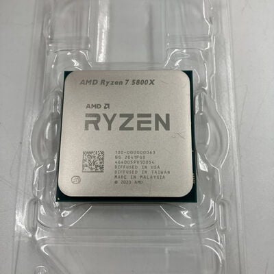 【なんば店】中古  AMD Ryzen 7 5800X (AM4/3.8/36M/C8/T16/105W) 143915 