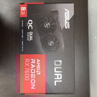中古  ASUS DUAL-RX7600-O8G-V2（RX7600 8GB） 3480037198 