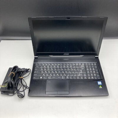 【熊本浜線店】中古  MSI WE63 8SJ-200JP (i7-8750H/16GB/SSD250GB/HDD1TB/W11P) 5370000901 