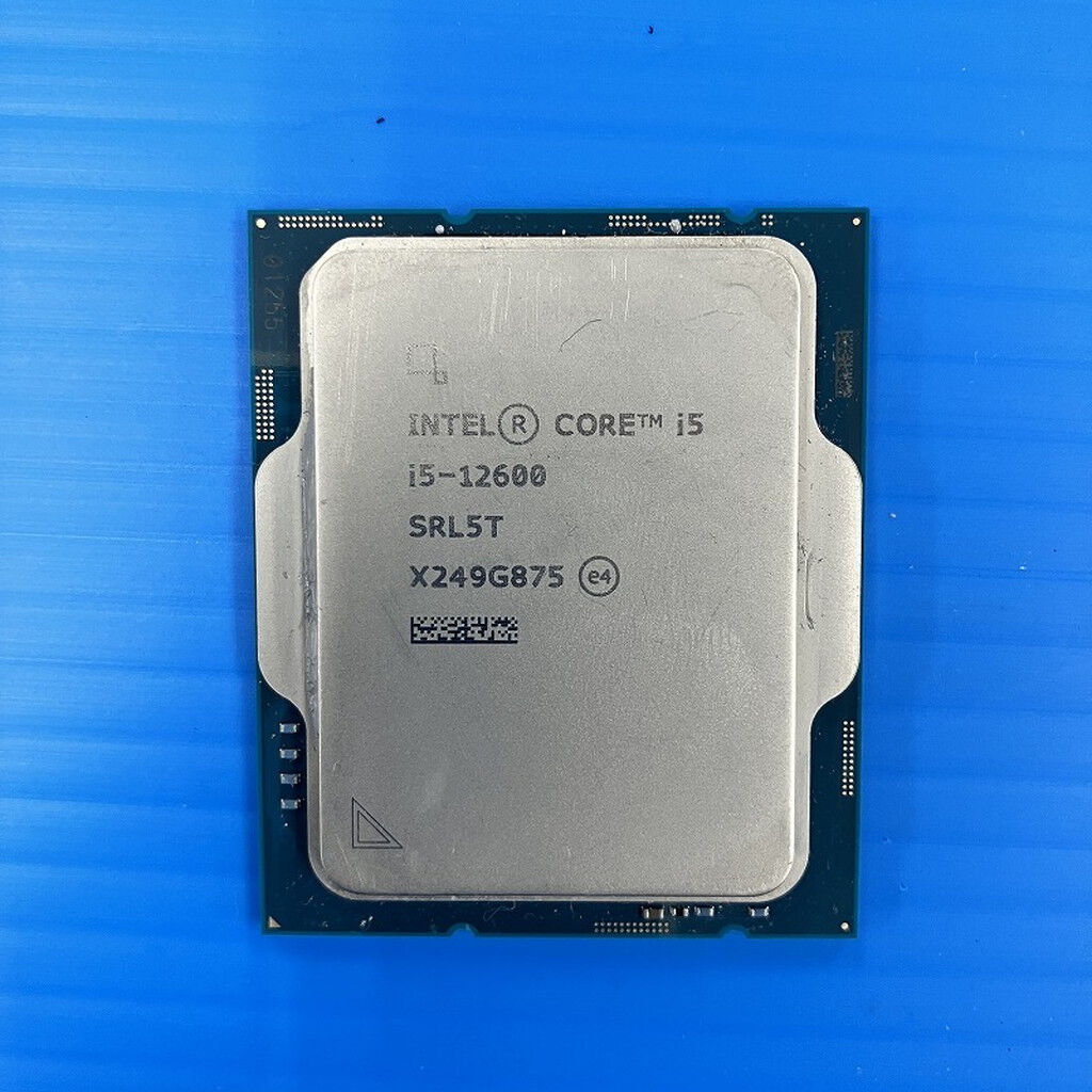 中古 INTEL Core i5 12600 (1700/3.3G/18M/C6/T12) 148612 （322924