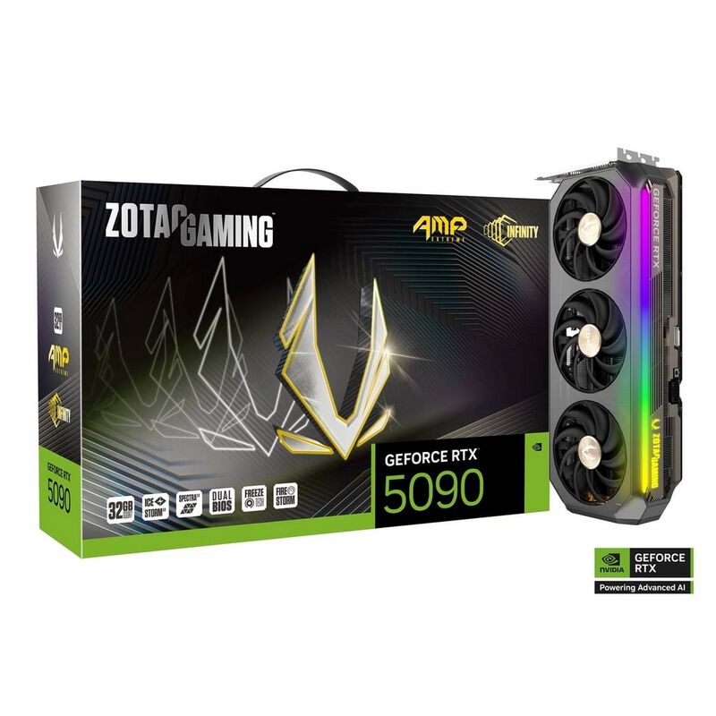 【新品未開封】ZOTAC GAMING GeForce RTX 5090 領収書 ZOTAC ZT-B50900B-10P (ZOTAC GAMING GeForce RTX 5090 AMP Extreme