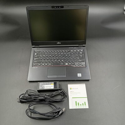 【大須店】中古  FUJITSU LIFEBOOK U7410 (INTEL Core i5 10310U 1.7GHz/16GB/SSD256GB/-/オンボード/14/1366x768/Wi-Fi/WEBCAM/W11H64/Microsoft Office Home and Business 2024付) 180536 