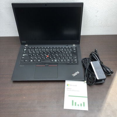 【福山ココローズ店】中古  LENOVO ThinkPad X13 (AMD Ryzen 5 Pro 4650U 2.10GHz/32GB/SSD256GB/-/オンボード/13.3/1920x1080/Wi-Fi/WEBCAM/W11P/Microsoft Office Home and Business 2024) 184183 