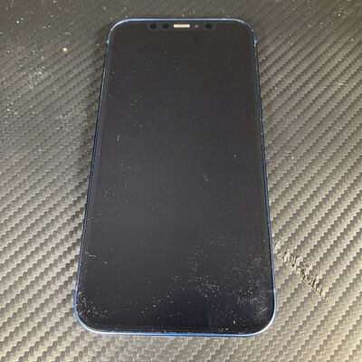 【富士青葉店】中古  Apple iPhone12 6.1インチ 64GB (ブルー) 国内版SIMロックフリー MGHR3J/A 143738 
