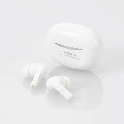 エレコム  LBT-TWS15WH2 (完全ワイヤレスBluetoothヘッドホン ホワイト) 
