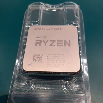 【鹿児島店】中古  AMD Ryzen 5 3600X (AM4/3.8/35M/C6/T12/95W) 140026 