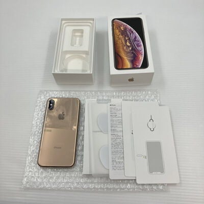【秋葉原本店】中古  【au】 Apple iPhoneXS 5.8インチ 512GB (ゴールド) MTE52J/A 138107 