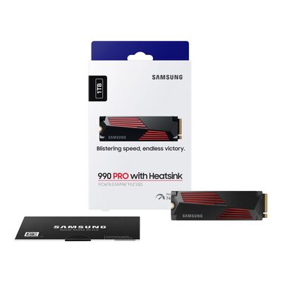 Samsung  990 PRO with Heatsink MZ-V9P1T0G-IT (M.2 2280 1TB) 