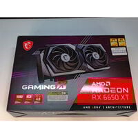 中古  MSI　Radeon　RX6650XT　GAMING　X　８G 4540001416 