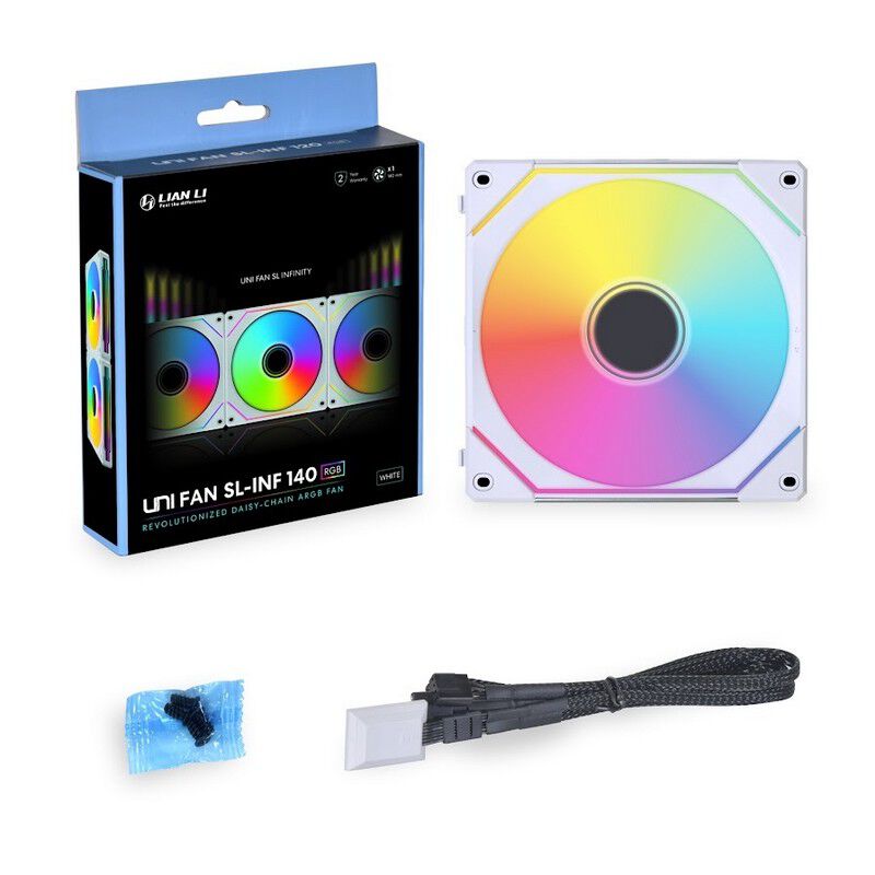 Lian-Li UNI FAN SL-INFINITY 140 WT Single Pack UF-SLIN140-1W
