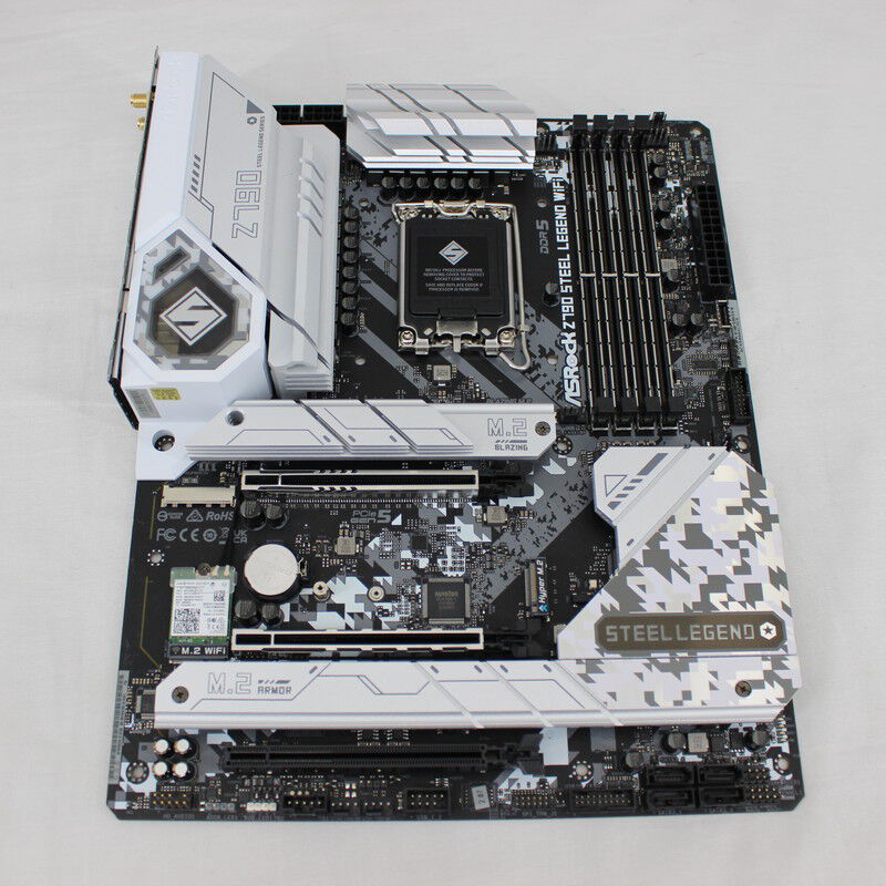 中古 _ASRock Z790 Steel Legend WiFi(Z790 1700 ATX DDR5