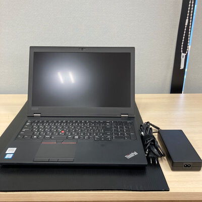 【静岡東瀬名店】中古  Lenovo ThinkPad P52　20MAS12700 (Core i7 8750H/16GB/SSD512GB/-/NVIDIA Quadro P1000 4GB/15.6ｲﾝﾁ/1920x1080/Wi-Fi/WEBCAM/W11H64) 176658 