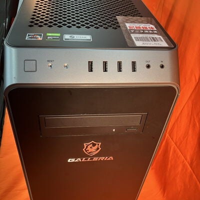 【なんば店】中古  THIRDWAVE GALLERIA RM5R-R60S (R5 4500/32GB/SSD500GB/BD-RE/1660SUPER/W11H) 3280021400 