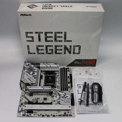 【札幌店】中古  ASRock B650 Steel Legend WiFi (B650 AM5 ATX) 3210014545 