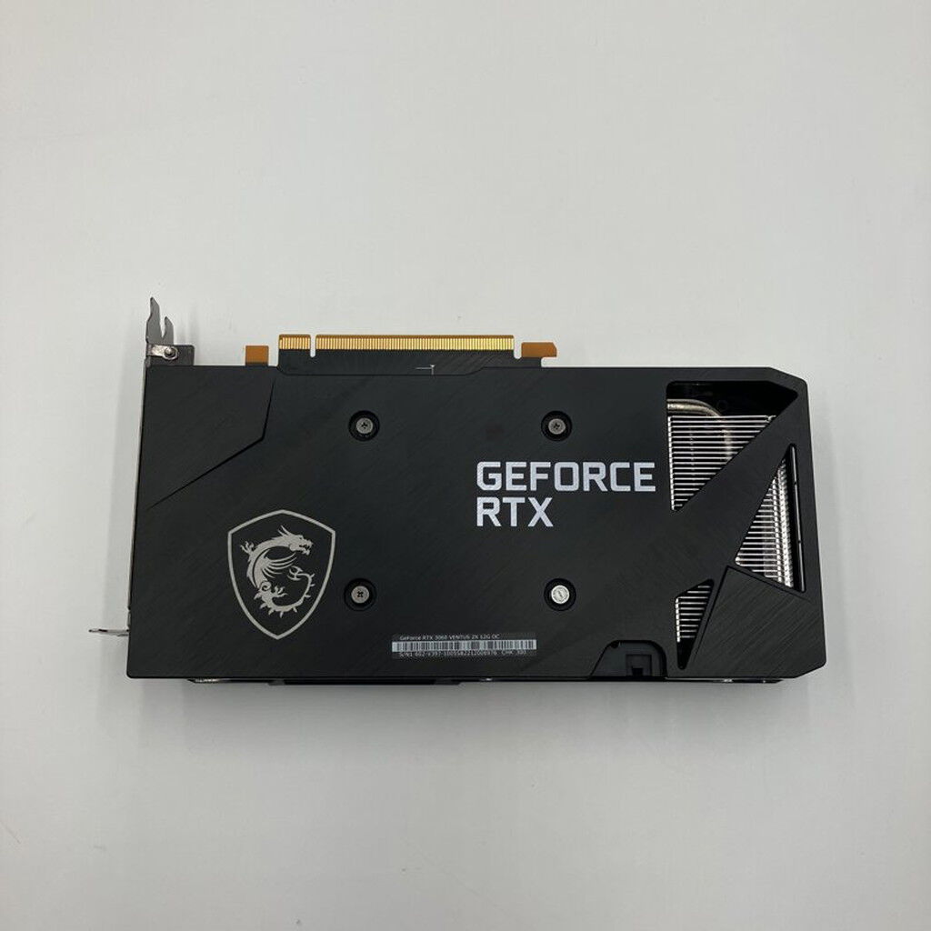 中古 MSI GeForce RTX 3060 VENTUS 2X 12G OC (RTX3060 12GB) 144777