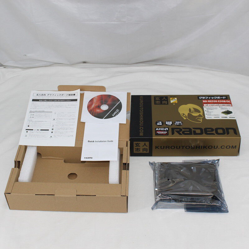 中古 玄人志向 RD-RX550-E2GB/OC（RX550 2GB） 3480035258