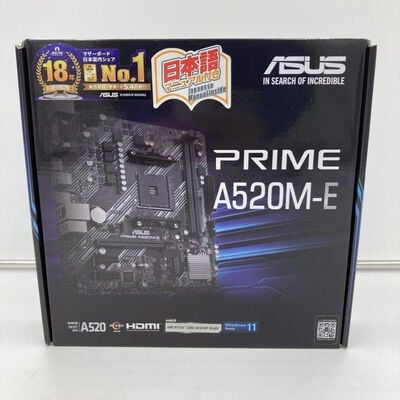 【福井日之出店】中古  ASUS PRIME A520M-E (A520 AM4 mATX DDR4) 143660 