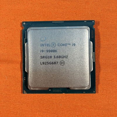 【なんば店】中古  INTEL Core i9 9900K (1151/3.60GHz/16M/C8/T16) 138482 