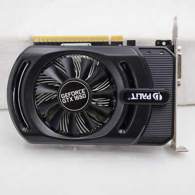 【通販センター】中古  Palit GTX 1650 StormX 4GB NE51650006G1-1170F (GTX1650 4GB) 201018 