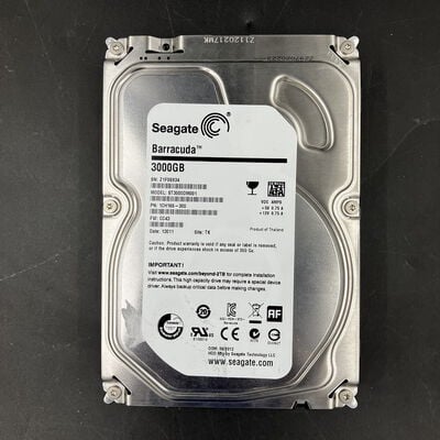【大須店】中古  各社 3.5インチ HDD 3TB SATA （デスクトップ用） 121851 