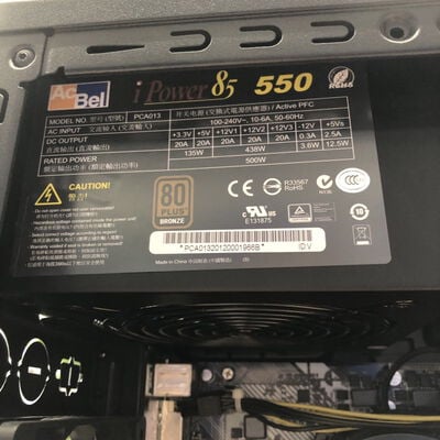 【甲府飯田店】中古  THIRDWAVE GALLERIA RT5(Ryzen 5 3500/16GB/SSD256GB/HDD1TB/GTX1660 SUPER/W11H) 4720002296 