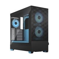 Fractal Design  Pop Air RGB Cyan Core TG Clear Tint FD-C-POR1A-02 (ATX) ドスパラ限定モデル 