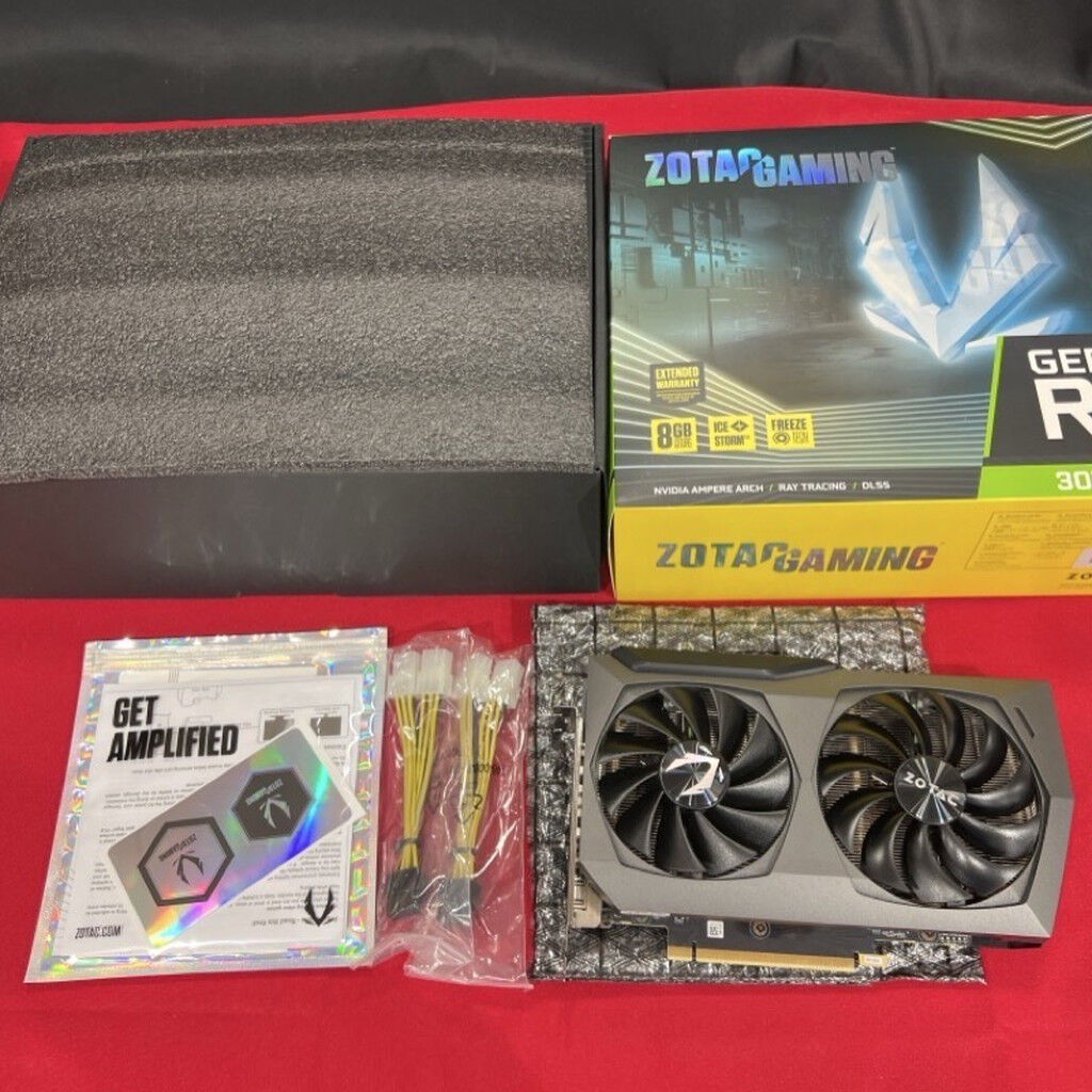 中古 ZOTAC GAMING GeForce RTX 3070 Twin Edge ZT-A30700E-10P