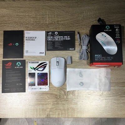 【松山環状枝松店】中古  P713 ROG Harpe Ace Aim Lab Edition/WHT 4560001331 