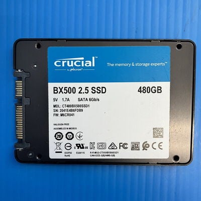 【大須店】中古  各社 2.5インチ SSD 480GB SATA 124395 