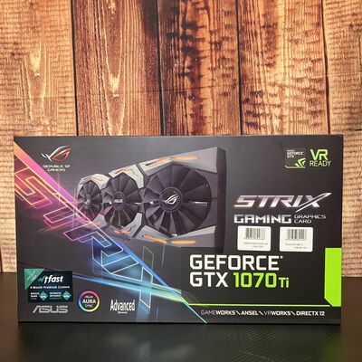 【富士青葉店】中古  ASUS ROG-STRIX-GTX1070TI-A8G-GAMING (8G GDR5) 136239 