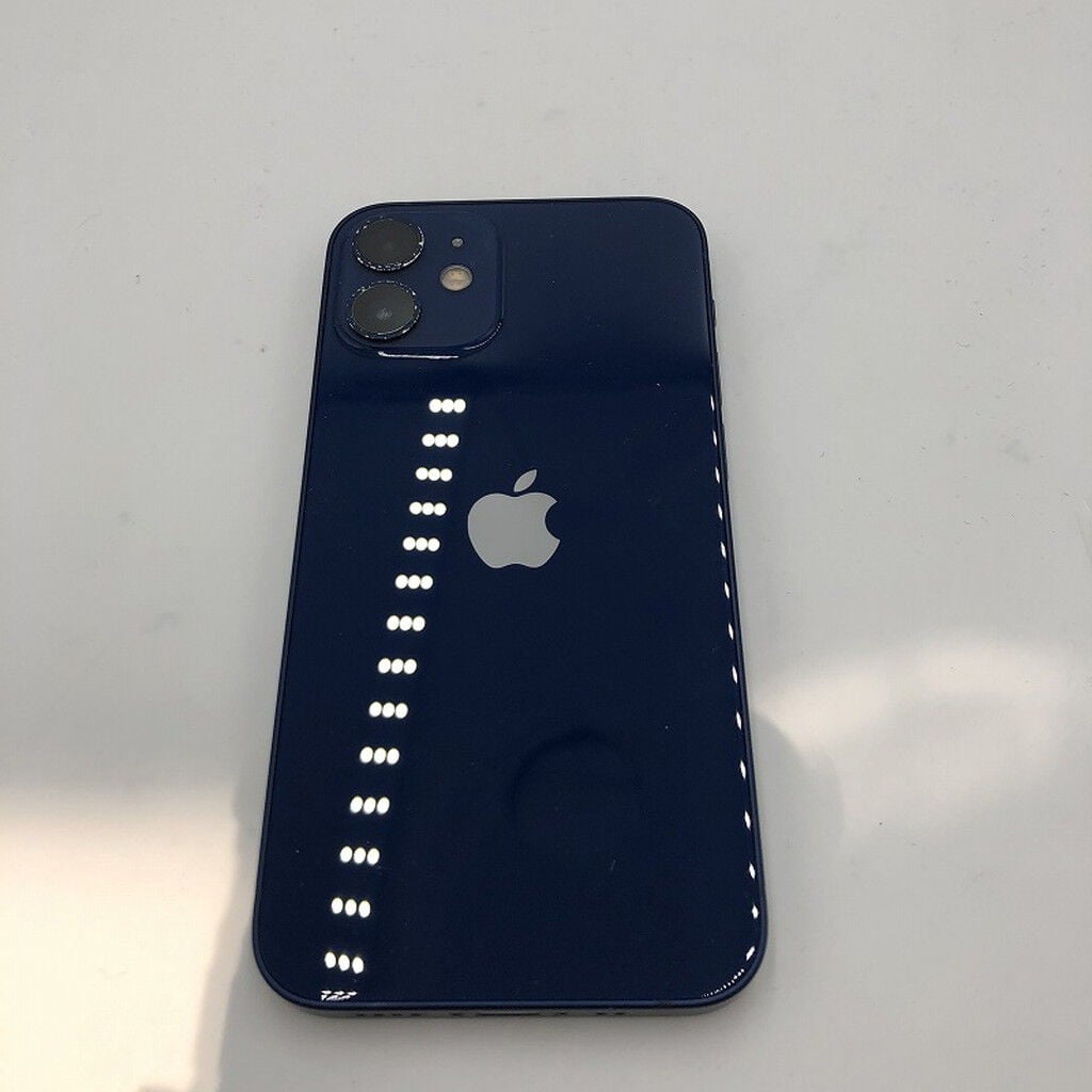 中古 Apple iPhone12 mini 5.4インチ 256GB (ブルー) 国内版SIMロック