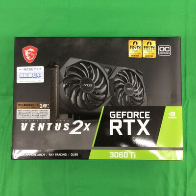 【川崎店】中古  MSI GeForce RTX 3060 Ti VENTUS 2X OC (RTX3060Ti 8GB) 144193 