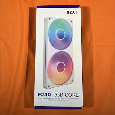 【なんば店】中古  NZXT RF-U24HF-W1(F240 RGB CORE WH 240mm PWM RGB) 3280021791 