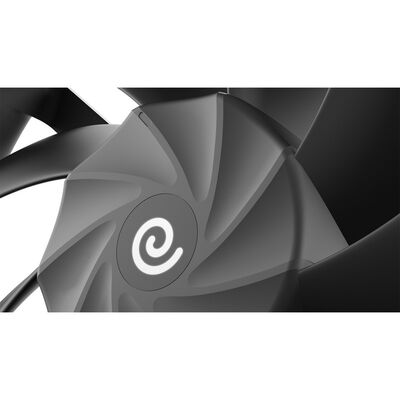 HAVN  H18 Black Fan Dual Pack HVN-FS-H1840-02-DUO (180mm ブラック ２個パック) 